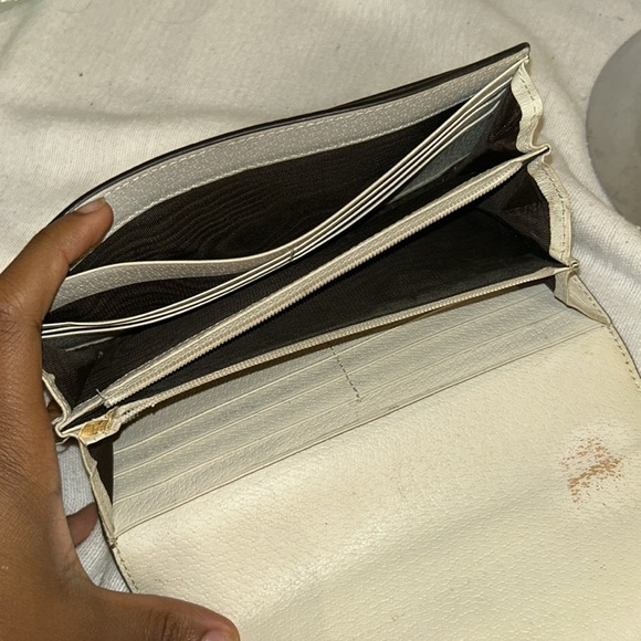 Gucci Long Wallet Ivory Floral PrintMulticolor - Picture 6 of 12